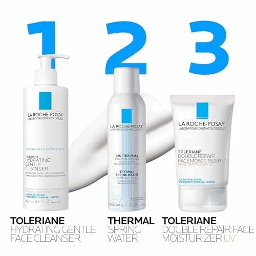 La Roche-Posay Toleriane Double Repair UV Face Moisturizer SPF 30 100ml (3.38 Fl Oz) | Prebiotic Thermal Water & Niacinamide thumbnail 6