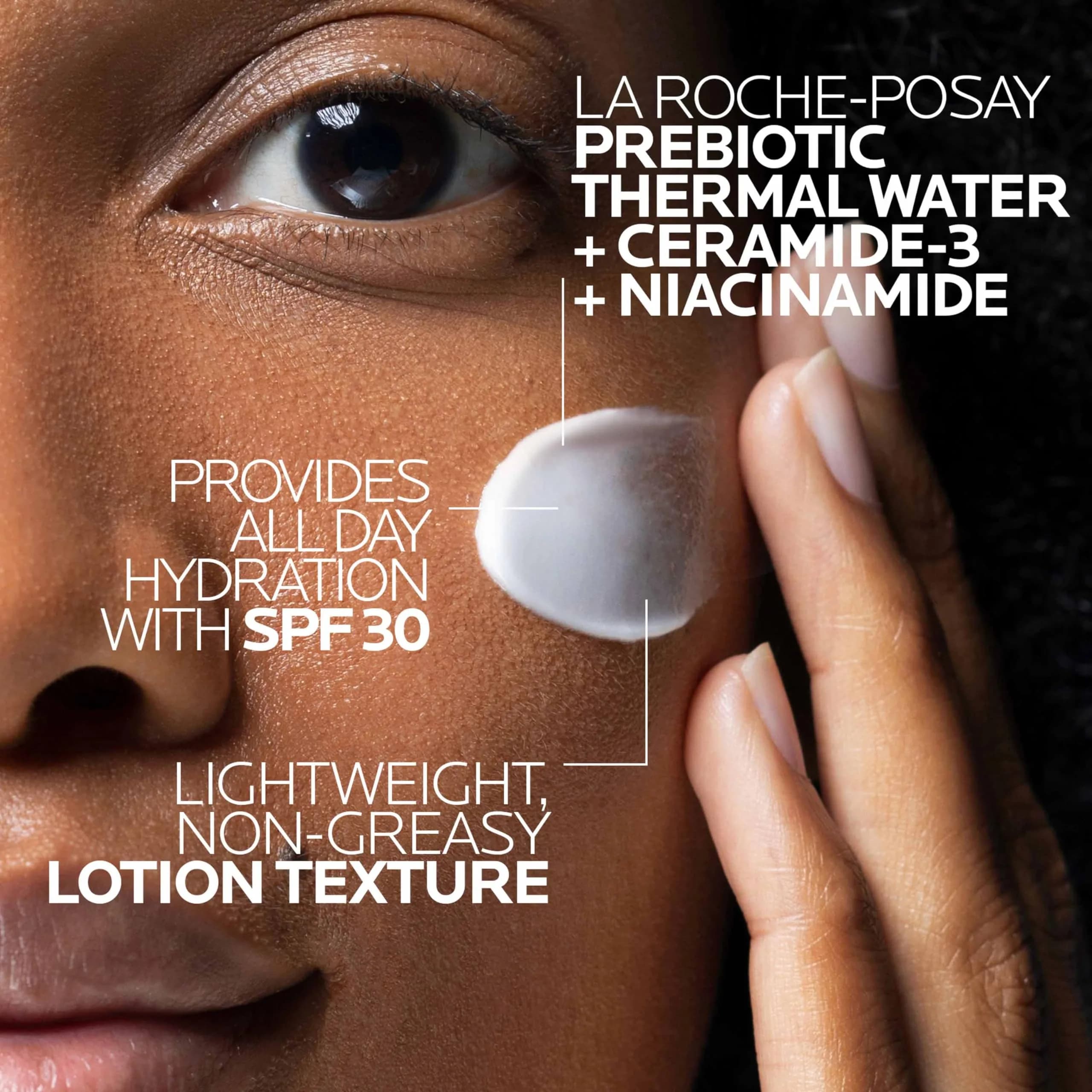 La Roche-Posay Toleriane Double Repair UV Face Moisturizer SPF 30 100ml (3.38 Fl Oz) | Prebiotic Thermal Water & Niacinamide - view 3