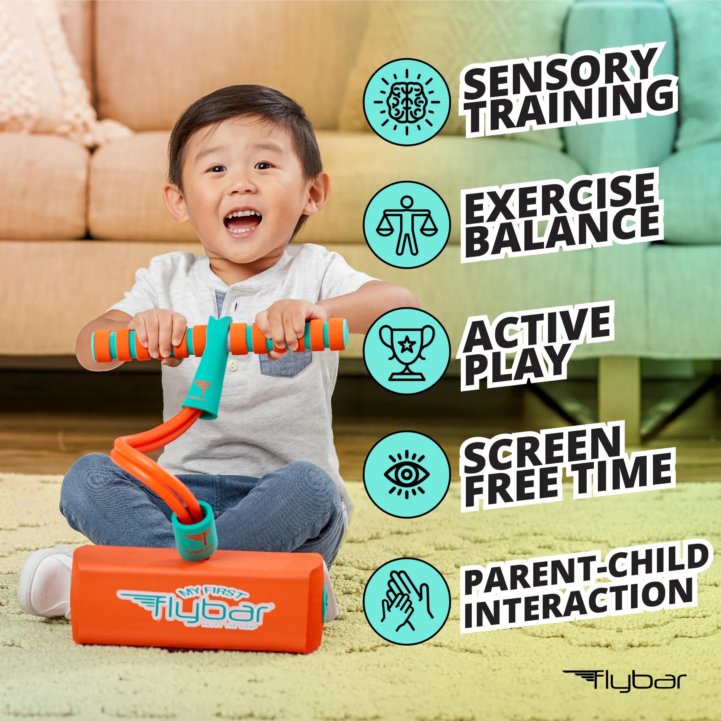 Flybar My First Foam Pogo Jumper for Kids (Pink) | ASTM-Tested Educational Toy for Ages 3+ - view 3