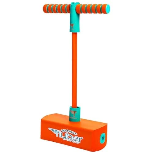 Flybar My First Foam Pogo Jumper for Kids (Pink) | ASTM-Tested Educational Toy for Ages 3+ — Orange