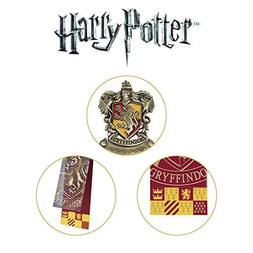 The Noble Collection Gryffindor Crest Bookmark | Metal Bookmark for Books thumbnail 5