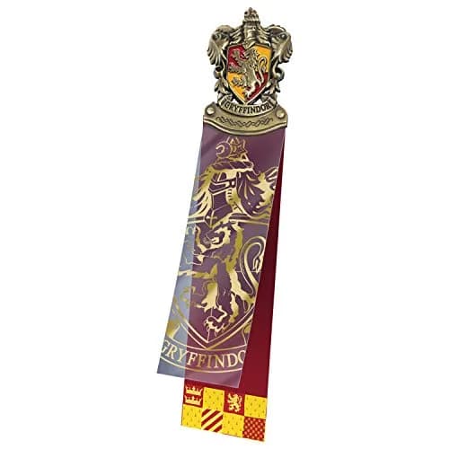 The Noble Collection Gryffindor Crest Bookmark | Metal Bookmark for Books thumbnail 6