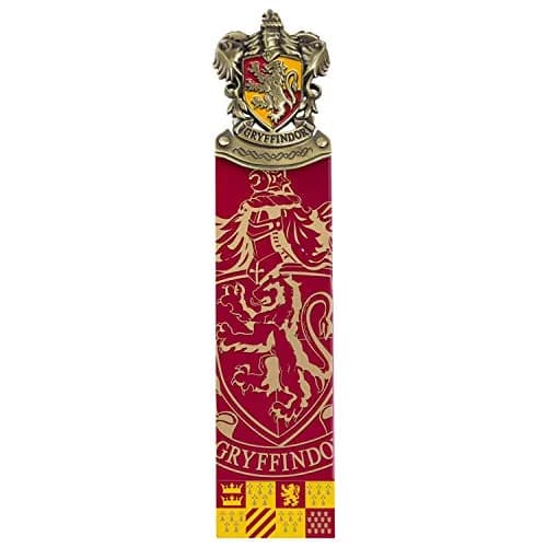 The Noble Collection Gryffindor Crest Bookmark | Metal Bookmark for Books thumbnail 2