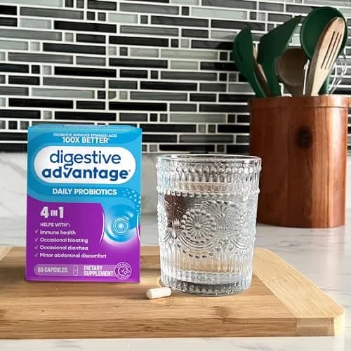 Digestive Advantage Probiotics for Digestive Health, Daily Probiotics Capsules 80 Count | Supports Gut Health & Immune Function thumbnail 8