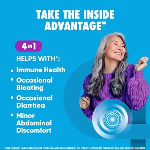 Digestive Advantage Probiotics for Digestive Health, Daily Probiotics Capsules 80 Count | Supports Gut Health & Immune Function thumbnail 3
