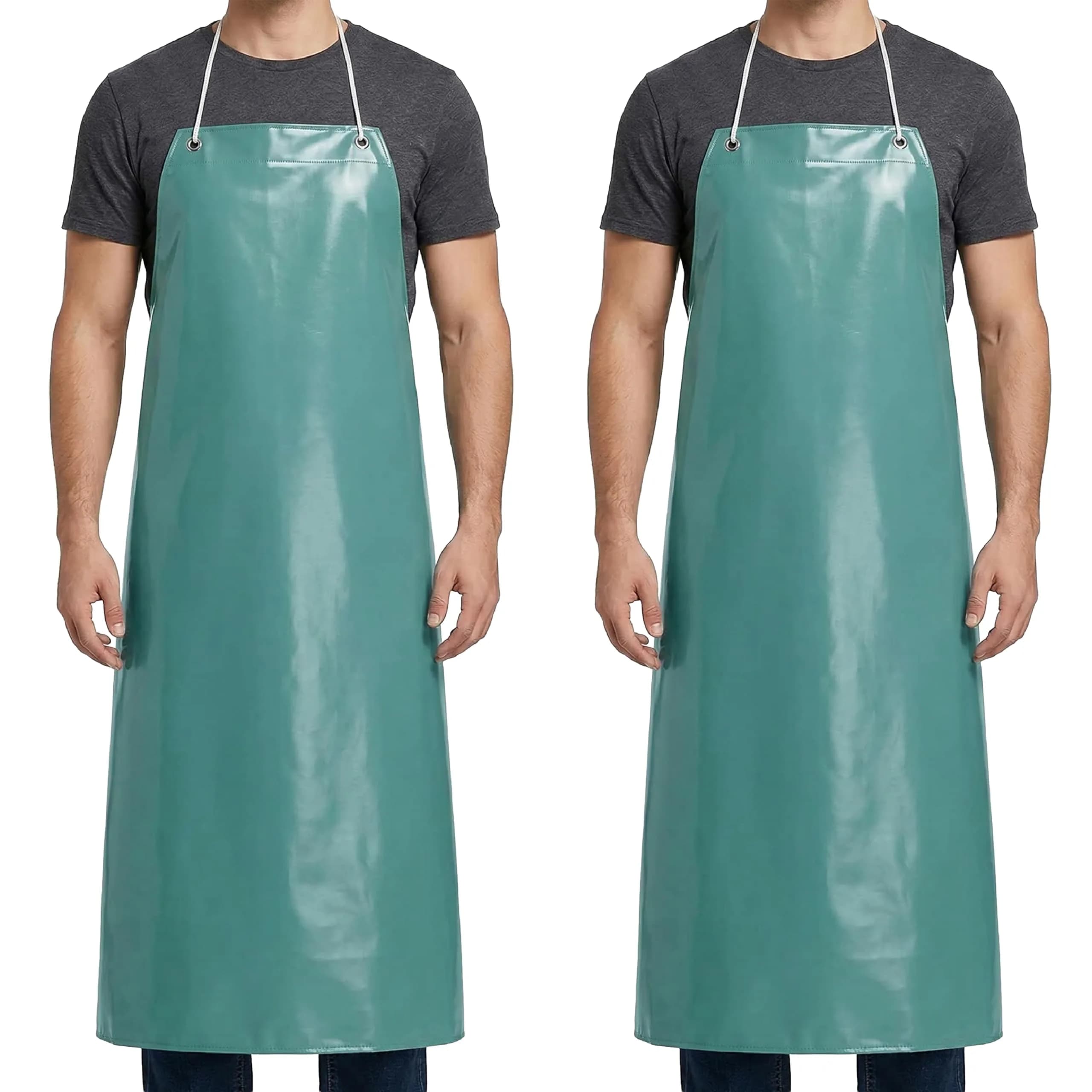 Xpose Safety Heavy Duty Vinyl Apron 2 Pack (90cm x 114cm) | Waterproof & Chemical Resistant for Home & Industrial Use - main product image