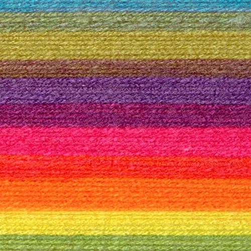 Lion Brand Yarn Mandala DK Crochet Yarn Gnome Multicolor 5.3 oz (150 g) | 590 yd (540 m) Light DK Weight Acrylic thumbnail 2