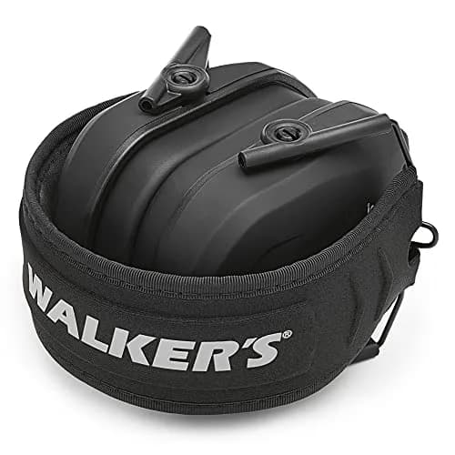 Walker's Razor Slim Passive Earmuff 27dB NRR | Compact Folding Design for Shooting & Hunting thumbnail 6