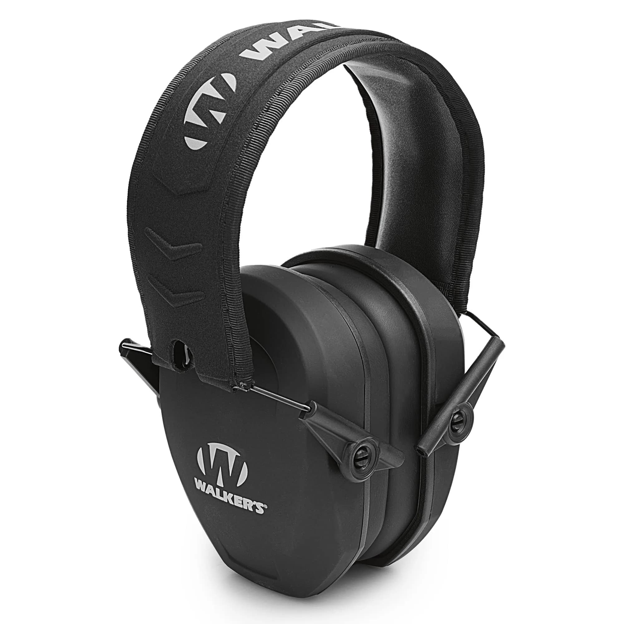 Walker's Razor Slim Passive Earmuff 27dB NRR | Compact Folding Design for Shooting & Hunting - view 3