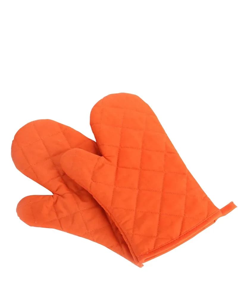 Nachvorn Heat Resistant Oven Mitts 26.7 cm (10.5 in) | Premium Quilted Cotton & Polyester Mittens