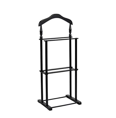 Proman Products Twin Valet 42.5" Height Black | Elegant Wardrobe Organizer thumbnail 1