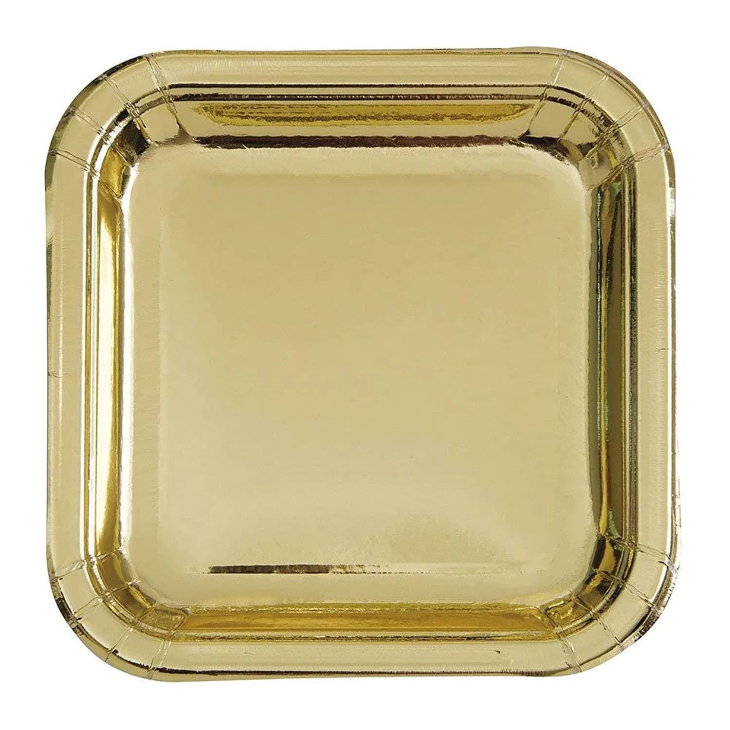 Unique Elegant Gold Foil Stripes Luncheon Napkins (16-Pack) | Perfect for Parties & Special Occasions — Pack of 8