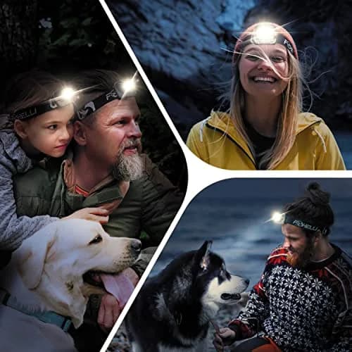 Foxelli Headlamp Flashlight for Adults & Kids | 165 Lumens Waterproof Lightweight thumbnail 6