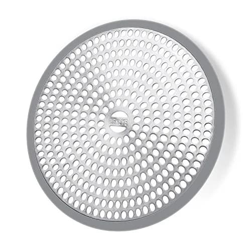 LEKEYE Shower Drain Hair Catcher 11.8cm (4.7 inch) | Rust-Proof Stainless Steel & Silicone thumbnail 1