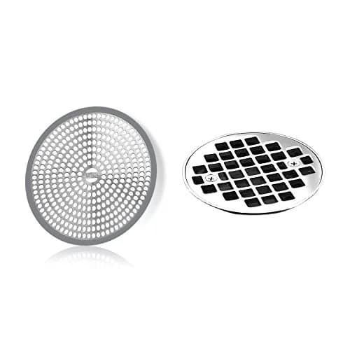 LEKEYE Shower Drain Hair Catcher 11.8cm (4.7 inch) | Rust-Proof Stainless Steel & Silicone thumbnail 3