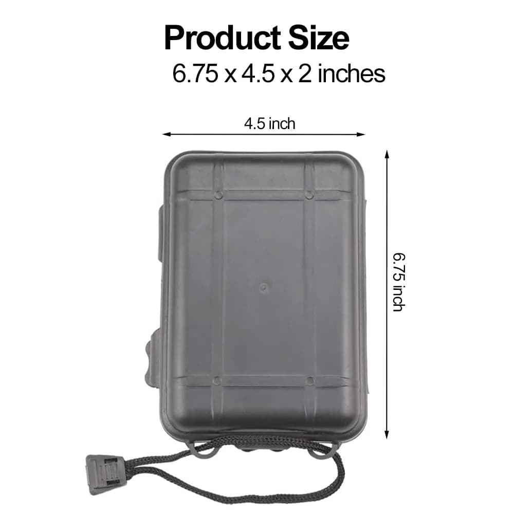 EMDMAK Survival Kit Black 194 g (6.8 oz) | Essential Outdoor Emergency Gear - view 7