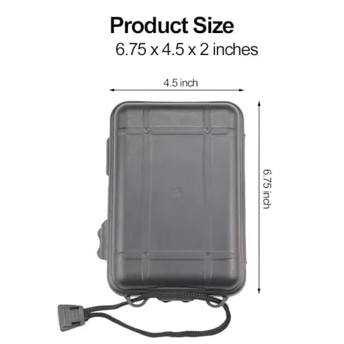 EMDMAK Survival Kit Black 194 g (6.8 oz) | Essential Outdoor Emergency Gear thumbnail 7