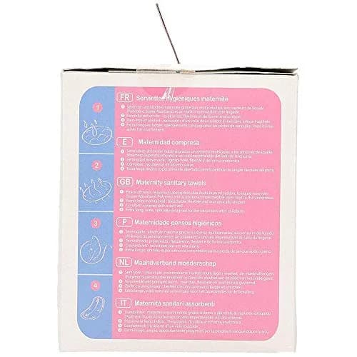 Tigex Maternity Postpartum Pads 10 Count | Ultra Absorbent Cotton Liners for Heavy Flow thumbnail 3