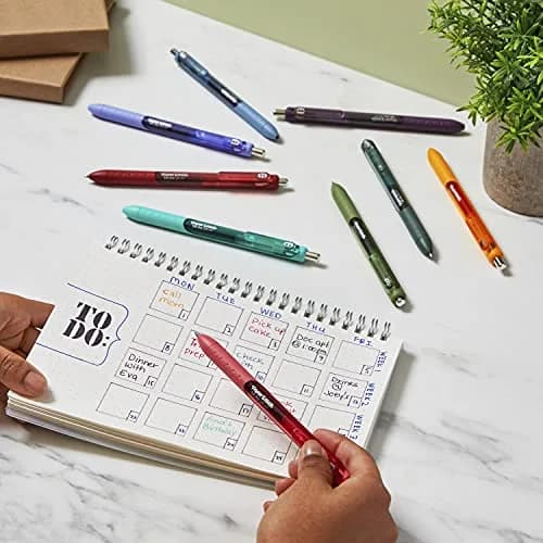 Paper Mate InkJoy Gel Pens, Retractable, Medium Point (0.7mm), Black, 36 Count | Smudge-Free, Bright Ink for India thumbnail 7