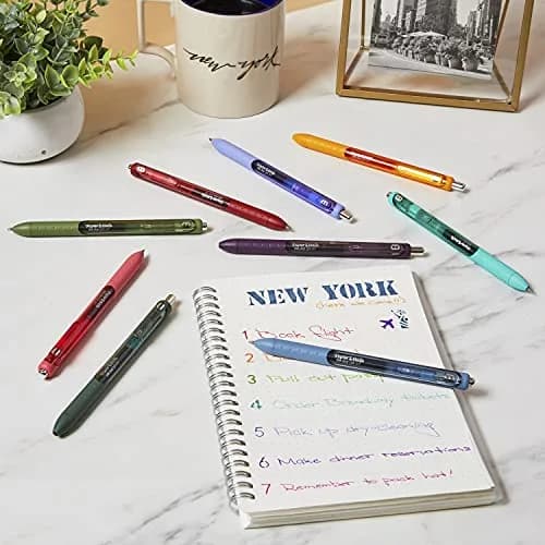 Paper Mate InkJoy Gel Pens, Retractable, Medium Point (0.7mm), Black, 36 Count | Smudge-Free, Bright Ink for India thumbnail 8
