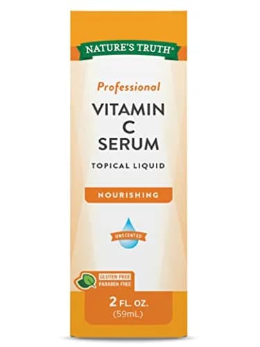 Nature's Truth Vitamin C Serum 2 Fl Oz (60ml) | Brightening & Hydrating Face Oil thumbnail 1