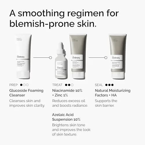 The Ordinary Azelaic Acid Suspension 10% Brightening Formula 30ml (1 Fl Oz) | Targets Uneven Tone & Blemish-Prone Skin thumbnail 5