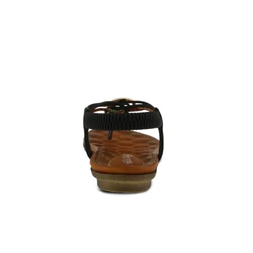 PATRIZIA Gadelina Embellished T-strap Sandal | Rhinestone & Elastic Heel | US 7.5-8 thumbnail 7