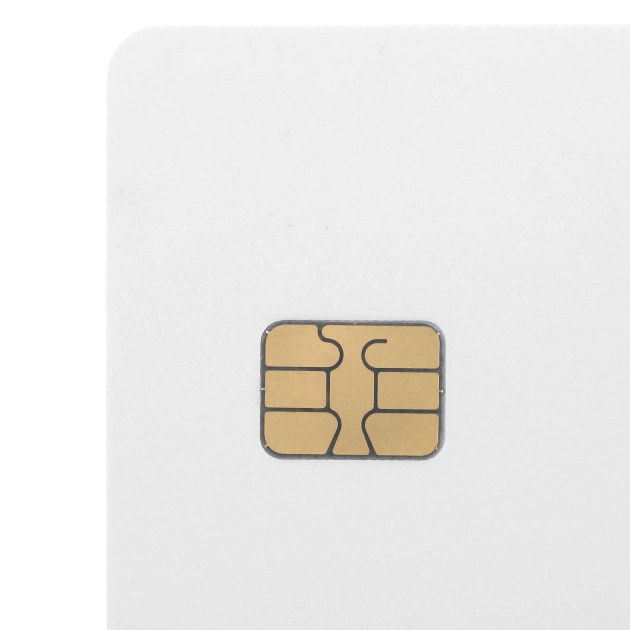 Bodno White With Black Mag SLE4442 Chip Cards with HiCo Magnetic Stripe, 10 Pack - view 3