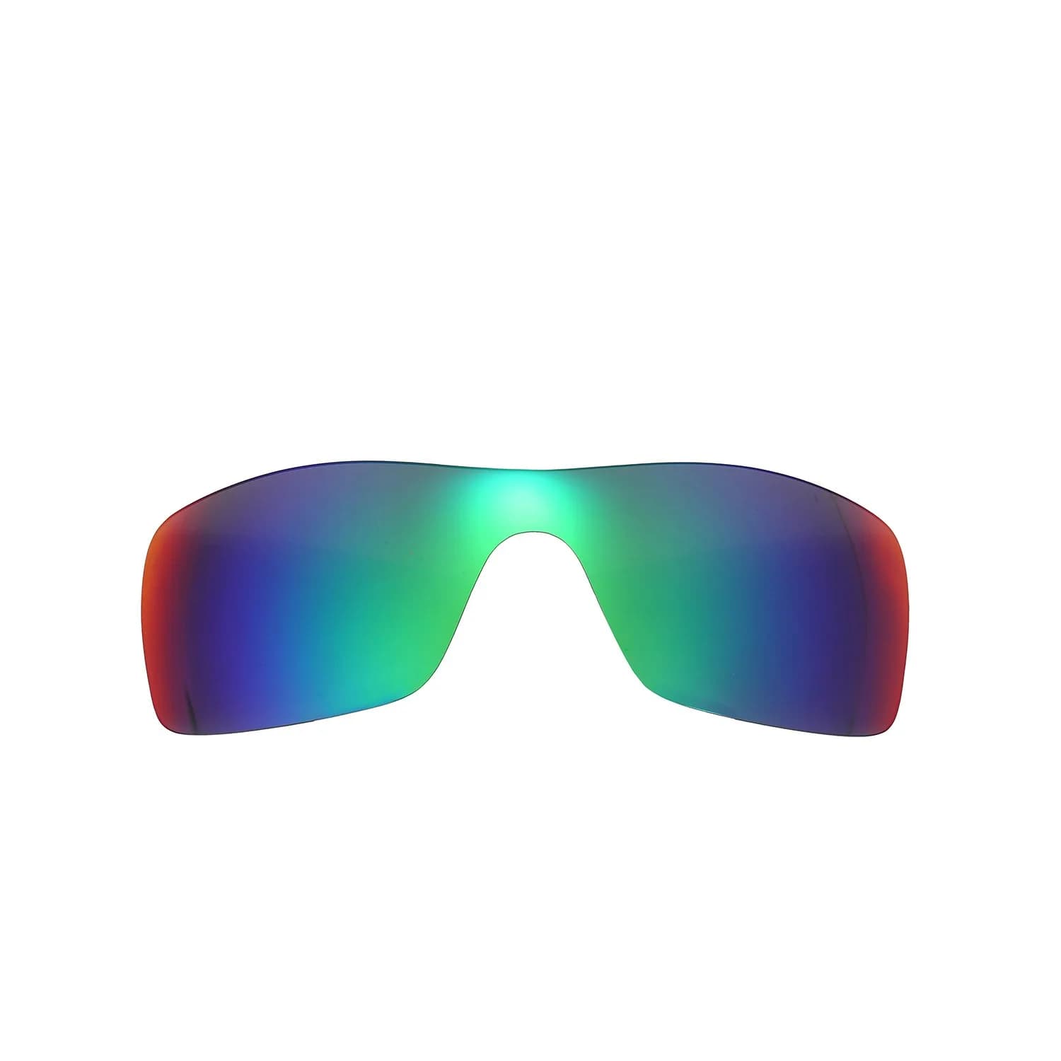 NicelyFit Polarized Replacement Lenses for Oakley Batwolf Sunglasses (Green Mirror) | UV400 & Impact Safe - main product image