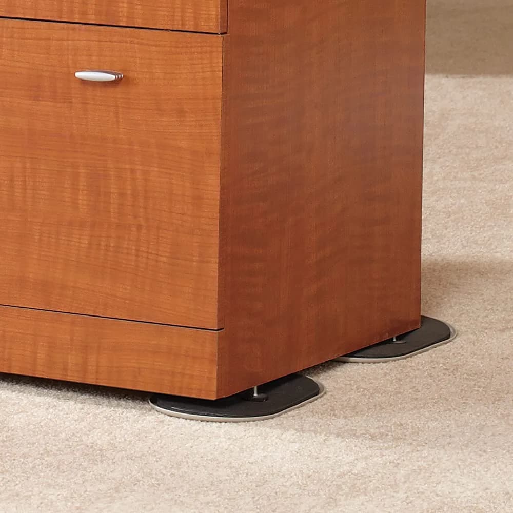 Super Sliders Reusable Furniture Slider Movers for Carpet – 8-Piece Combo Pack (4 Large, 4 Small) - view 9