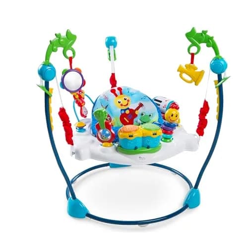 Baby Einstein Neighborhood Symphony Activity Jumper with Lights and Melodies, 6 Months+ | 5.72 kg (12.6 lbs) thumbnail 1