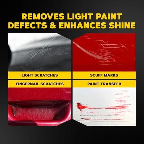 Meguiar's Quik Scratch Eraser Kit, Car Scratch Remover, 4 Piece Kit | Erase Light Scratches & Scuffs thumbnail 3