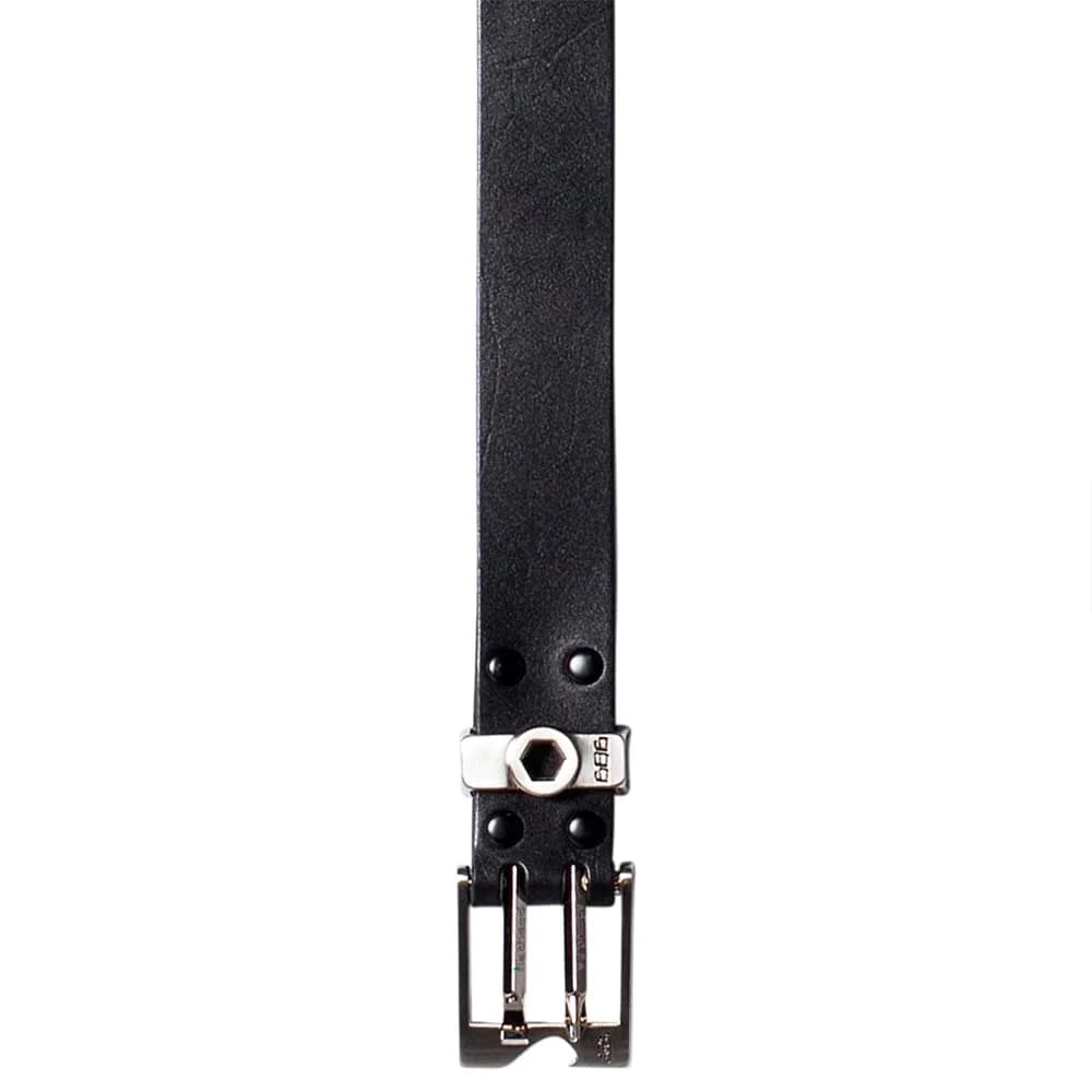 686 Original Toolbelt | Full Grain Leather Belt for Men | Screwdriver, Wrench & Bottle Opener | Black, Large — Black