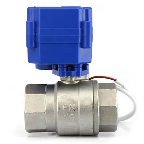 U.S. Solid Motorized Ball Valve 1" NSF Certified 304SS Full Port 25mm 9-24V AC/DC 2-Wire Auto Return thumbnail 4
