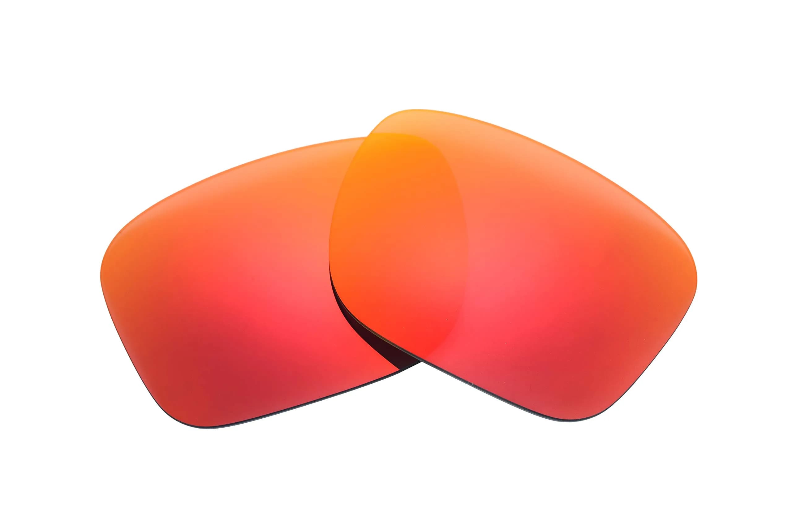 NicelyFit Fire Red Mirror Polarized Replacement Lenses for Oakley Holbrook | 156 g (5.5 oz) — Fire Red Mirror