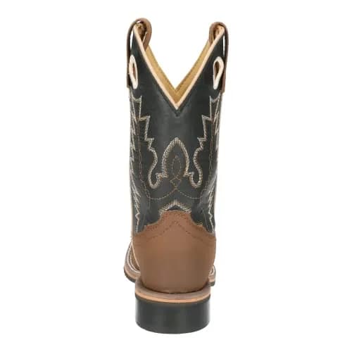 Smoky Mountain Boots Kids’ Blaze Western Boot, Brown/Black, 5 Big Kid | Stylish Western Design for Active Kids thumbnail 7