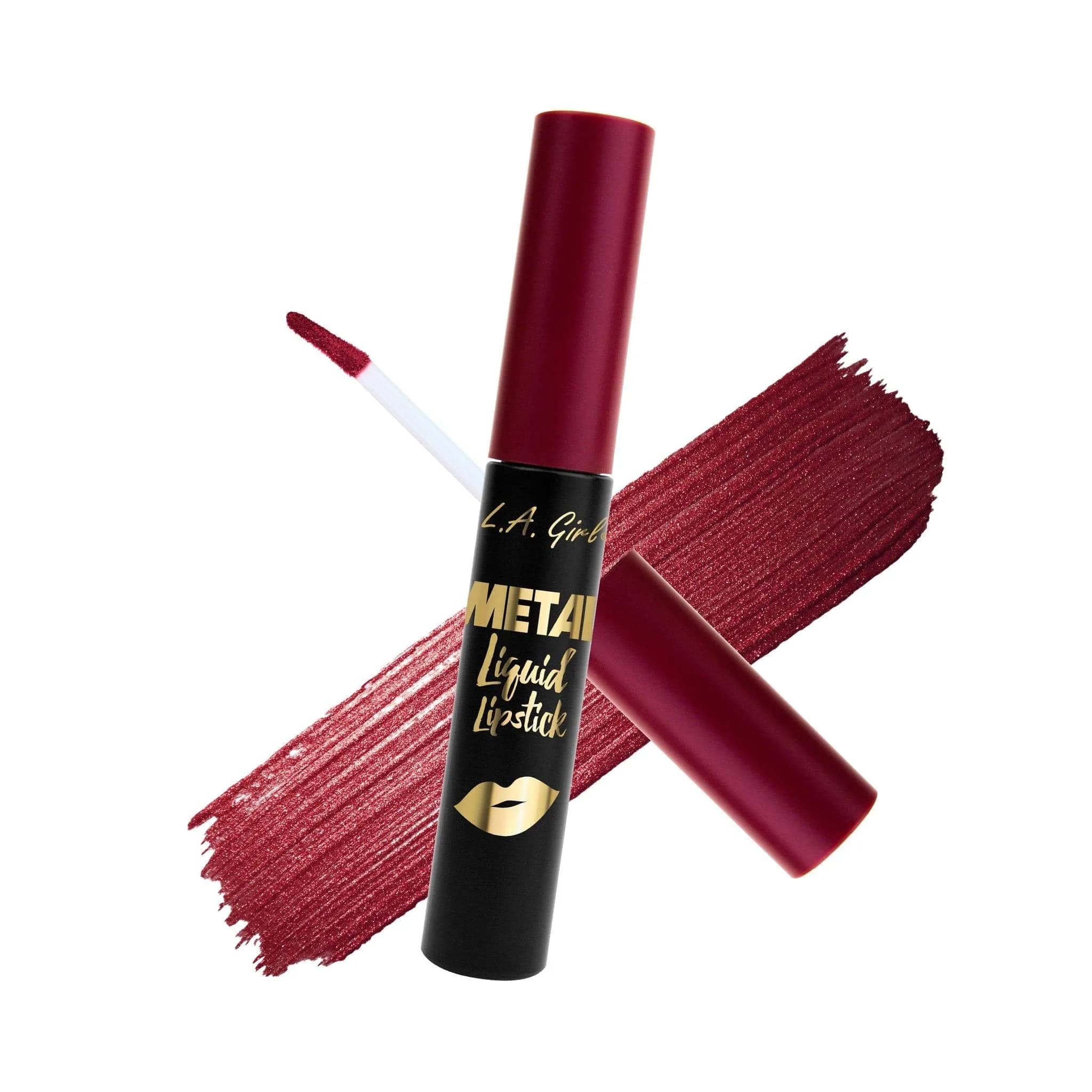 L.A. Girl Metal Liquid Lipstick, Lustrous GML864 | Vibrant Metallic Finish, Hydrating & Long-Lasting (70-120 chars) — Lustrous