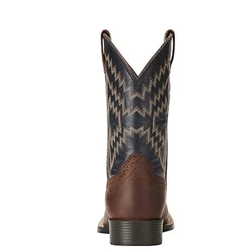 ARIAT Tycoon Western Boot Brazen Brown/Arizona Sky 6 | Premium Full-Grain Leather, Water-Resistant, Comfortable Fit thumbnail 5