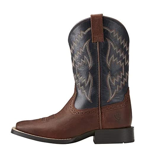 ARIAT Tycoon Western Boot Brazen Brown/Arizona Sky 6 | Premium Full-Grain Leather, Water-Resistant, Comfortable Fit thumbnail 2