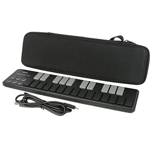 co2CREA Hard Travel Case for Korg NANOKEY2 25-Key MIDI Controller | Shockproof EVA Shell with Hand Strap thumbnail 5