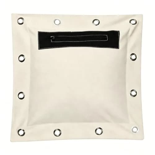 ZooBoo Wall Bag for Martial Arts Training 40 x 40cm | Durable Punching Bag for Wing Chun & Boxing thumbnail 1