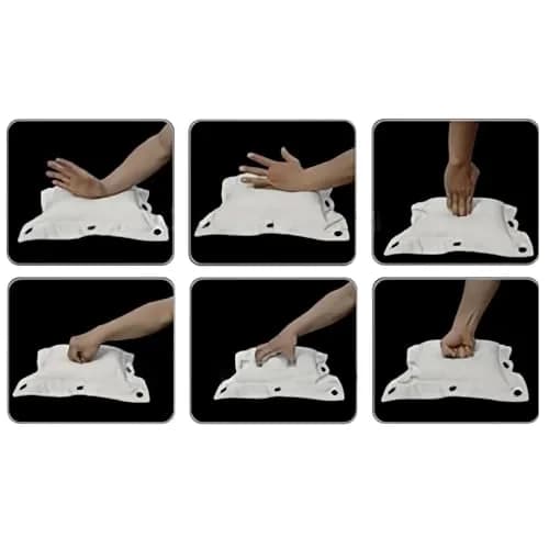ZooBoo Wall Bag for Martial Arts Training 40 x 40cm | Durable Punching Bag for Wing Chun & Boxing thumbnail 7