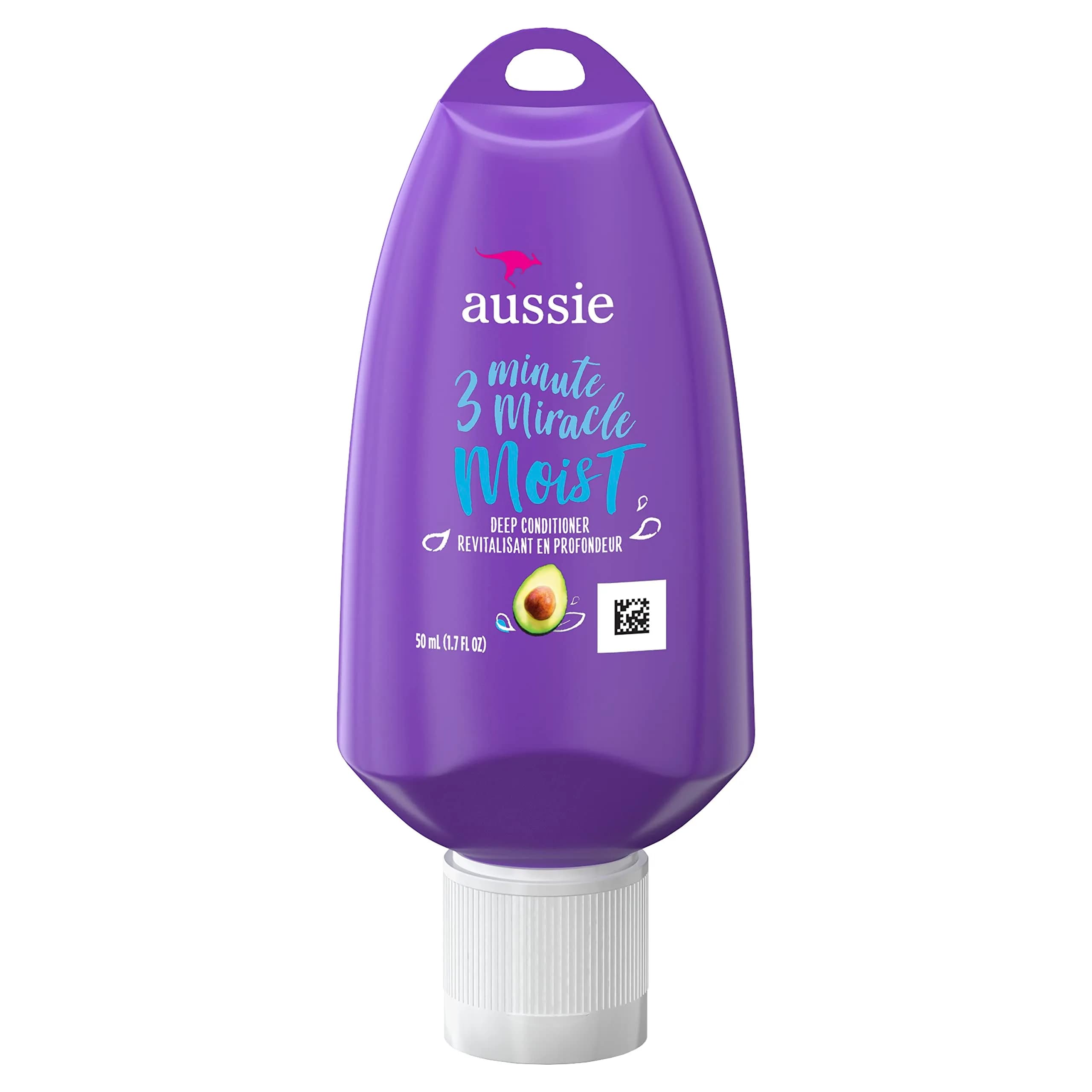 Aussie Miracle Moist 3 Minute Miracle Conditioner for Dry Hair - 1.7 fl oz (Pack of 36) - main product image
