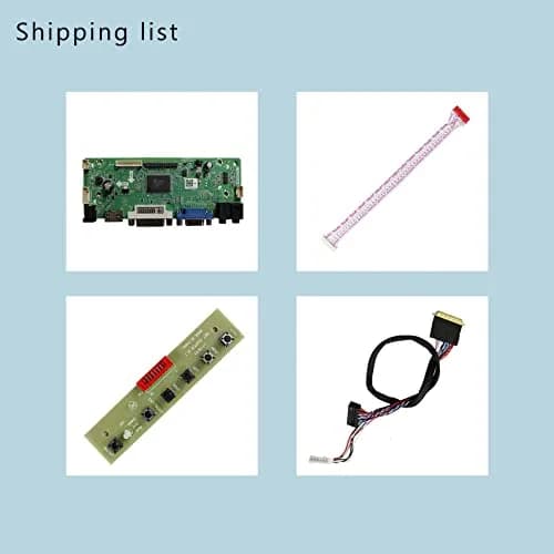 VSDISPLAY Controller Board for 15.6" 1366x768 LCD Screens | VGA DVI Audio Input thumbnail 2