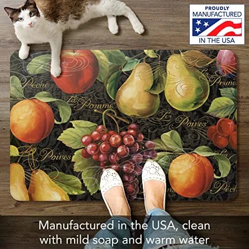 CounterArt Gourmet Fruit Comfort Kitchen Floor Mat 76cm x 51cm (30" x 20") | Reduces Standing Fatigue thumbnail 5