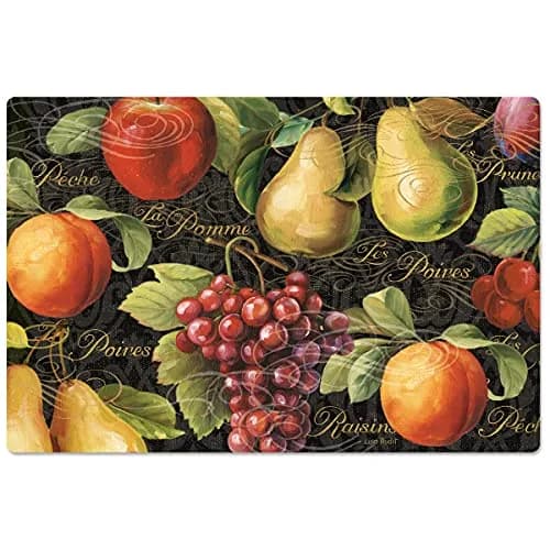 CounterArt Gourmet Fruit Comfort Kitchen Floor Mat 76cm x 51cm (30" x 20") | Reduces Standing Fatigue thumbnail 1