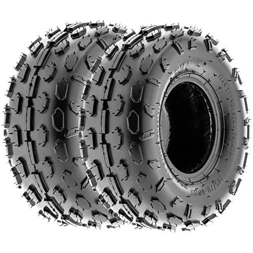 SUNF 145/70-6 Tubeless 6 Ply ATV Tire | All-Terrain Traction & Rugged Durability thumbnail 1