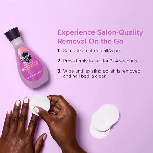 Cutex Strength Shield Nail Polish Remover 200ml (6.76 Fl Oz) | Healthy Nails with Vitamins E & B5 thumbnail 4