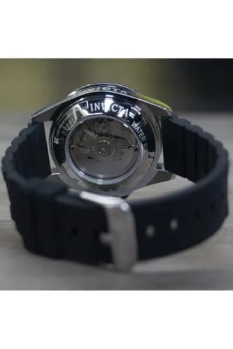 Invicta Men's Pro Diver Automatic Watch with Silicone Band, Black | 40mm Stainless Steel Case & 200M Water Resistance thumbnail 9
