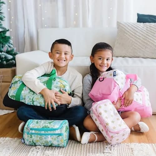 Wildkin Overnighter Duffel Bag for Kids, Horses | Roomy 18 x 9 x 9 in, Polyester, Fully Lined, Removable Shoulder Strap thumbnail 8
